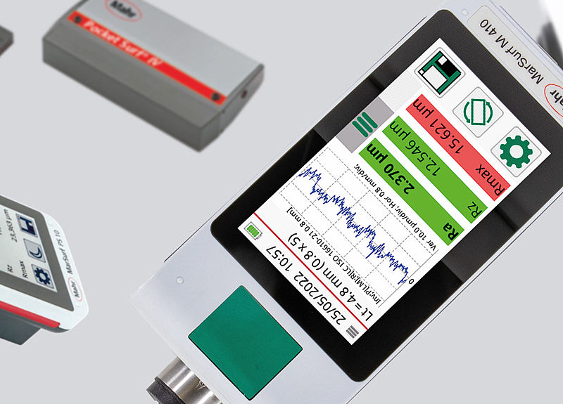 Mobile roughness measurement